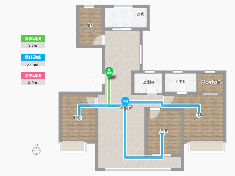 河北省-衡水市-天正君悦府-112.01-户型库-动静线