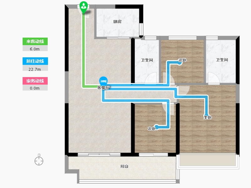 河南省-平顶山市-郏县碧桂园-97.80-户型库-动静线