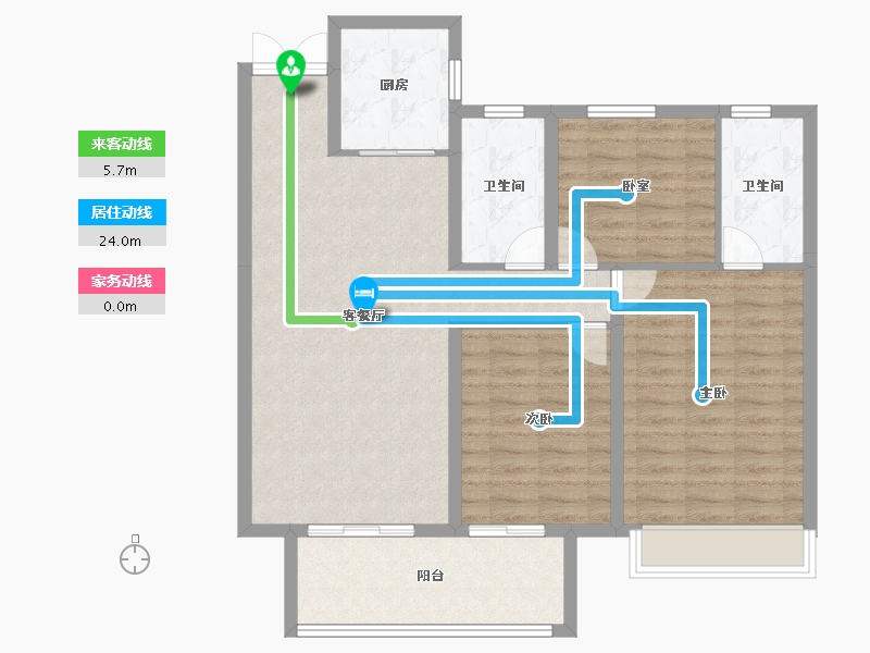 河南省-安阳市-汤阴建业世和府-100.00-户型库-动静线