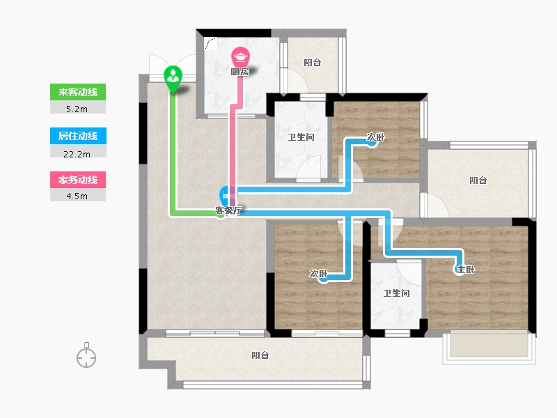 贵州省-遵义市-国酒城南府-94.12-户型库-动静线