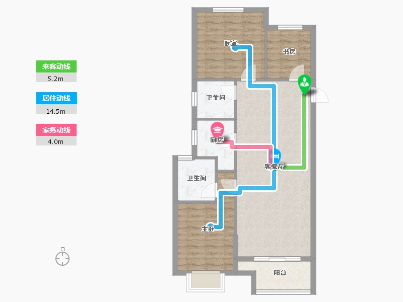 河南省-开封市-开封玉园-81.45-户型库-动静线