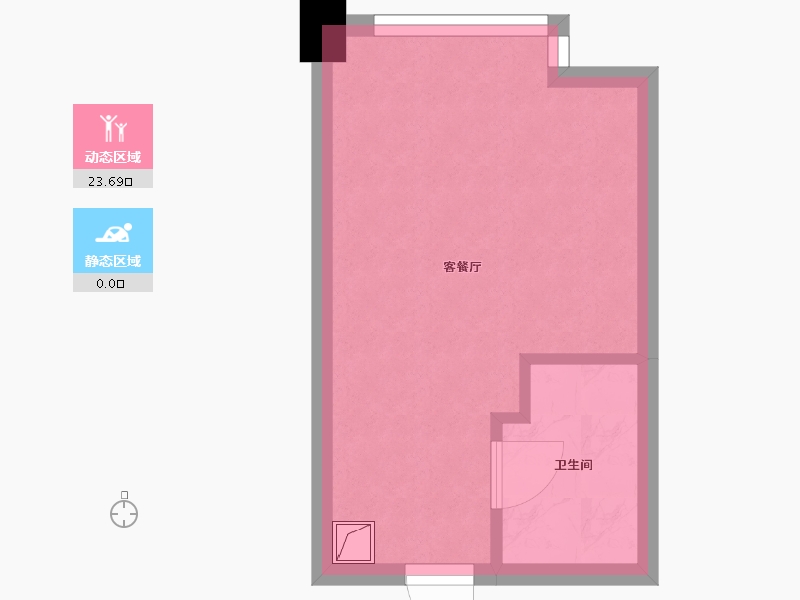 四川省-成都市-华府悦景-24.00-户型库-动静分区