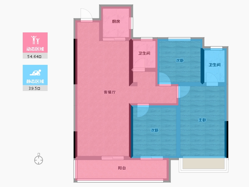 湖北省-黄冈市-和·悦府-83.01-户型库-动静分区