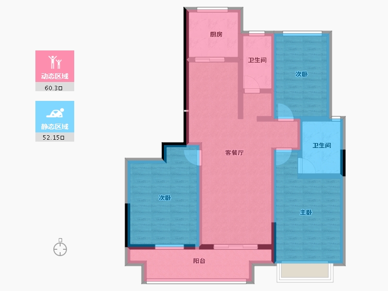 河南省-开封市-开封玉园-99.28-户型库-动静分区