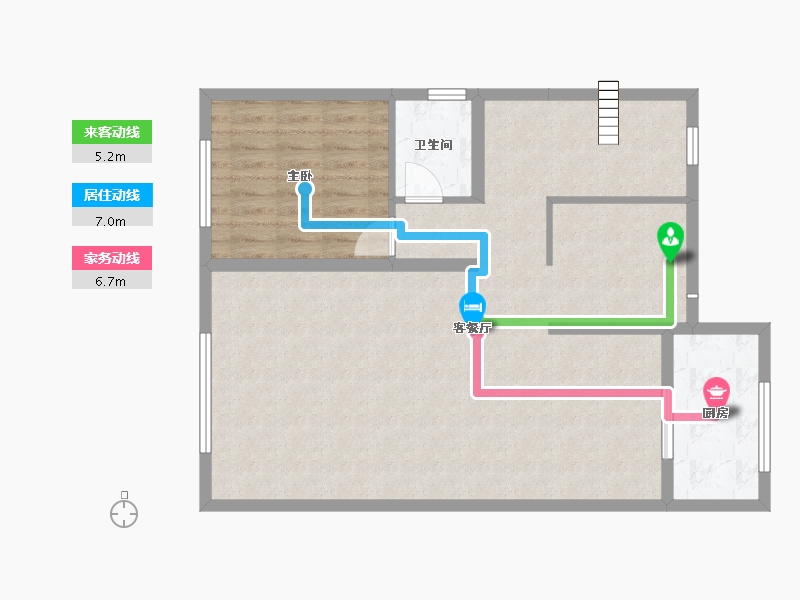 广西壮族自治区-百色市-古城欣院-58.00-户型库-动静线