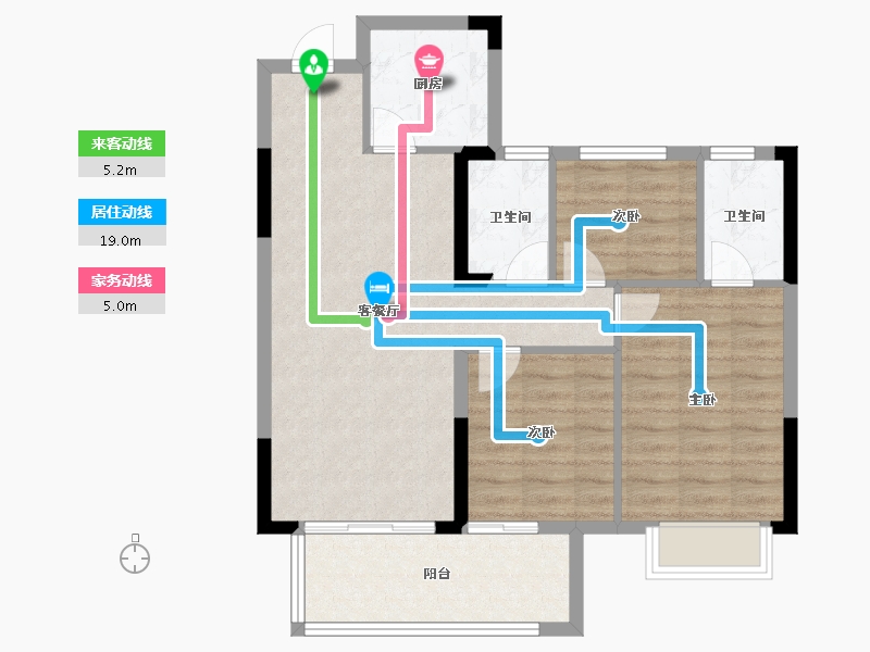 湖北省-宜昌市-中一厚德首府-79.18-户型库-动静线