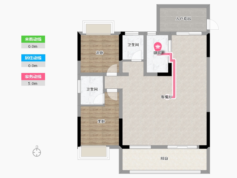 安徽省-安庆市-国建悦美城-92.87-户型库-动静线