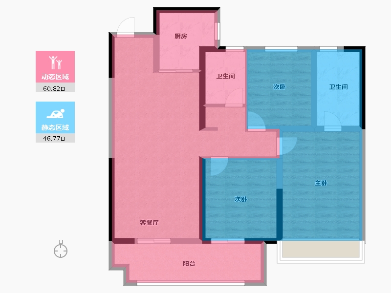 河南省-安阳市-同信景悦-96.00-户型库-动静分区