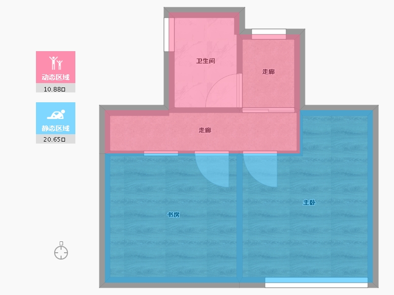 上海-上海市-济阳三村-东区-28.10-户型库-动静分区