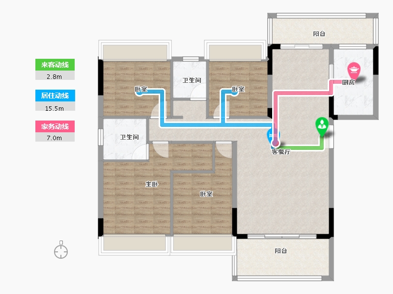 陕西省-安康市-汉水悦府-122.40-户型库-动静线