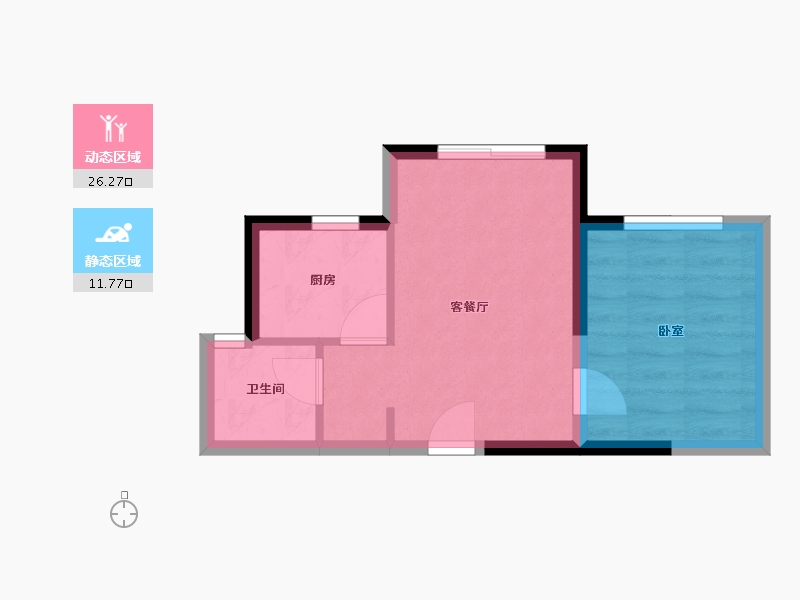 四川省-攀枝花市-普达阳光国际康养度假区-34.07-户型库-动静分区