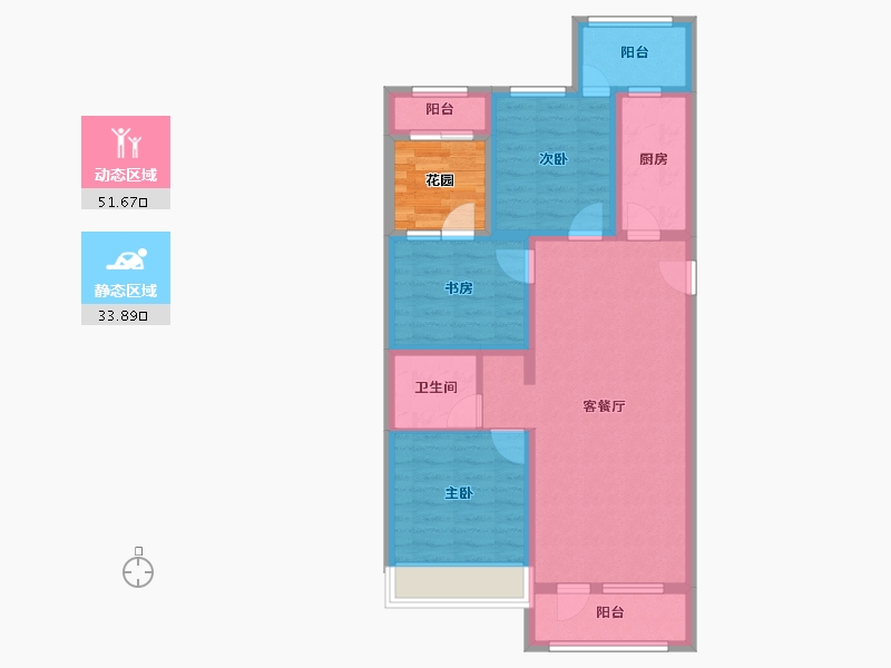 河北省-廊坊市-早安北京-79.93-户型库-动静分区