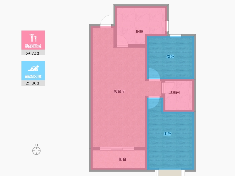 山西省-运城市-尚德华府-71.13-户型库-动静分区