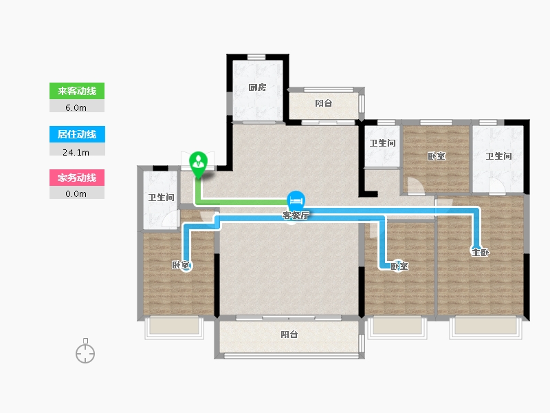 安徽省-蚌埠市-五河碧桂园-156.00-户型库-动静线