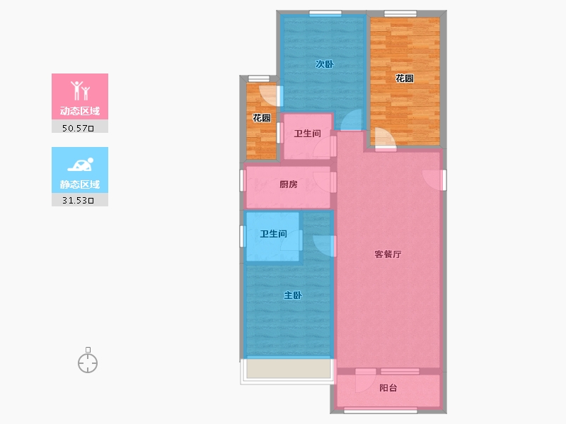 河北省-廊坊市-早安北京-89.54-户型库-动静分区