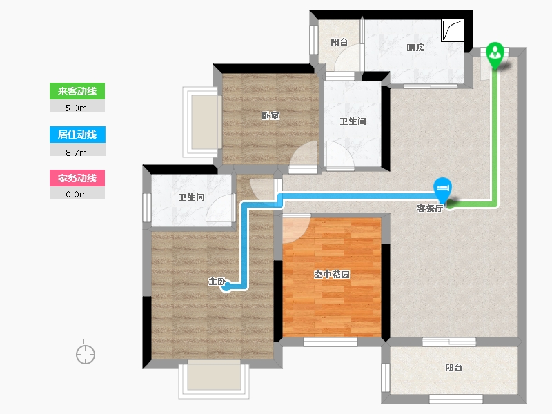 广东省-江门市-明泰城-78.79-户型库-动静线