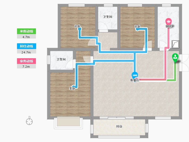 陕西省-咸阳市-城市之光-102.41-户型库-动静线