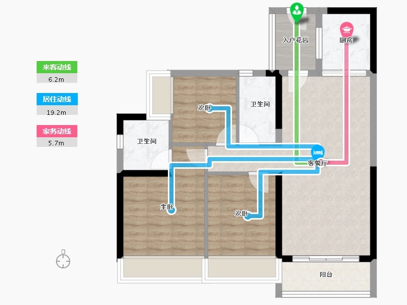 广东省-韶关市-乐昌碧桂园-75.47-户型库-动静线