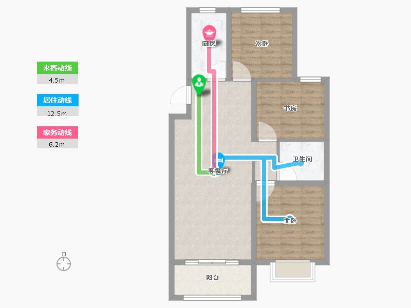 河北省-廊坊市-映园春晓-79.89-户型库-动静线