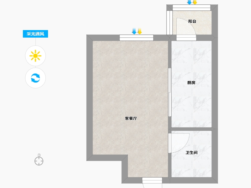 山西省-大同市-伯益公园府-26.09-户型库-采光通风