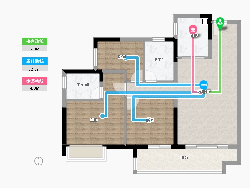 广东省-韶关市-保利大都会-79.20-户型库-动静线