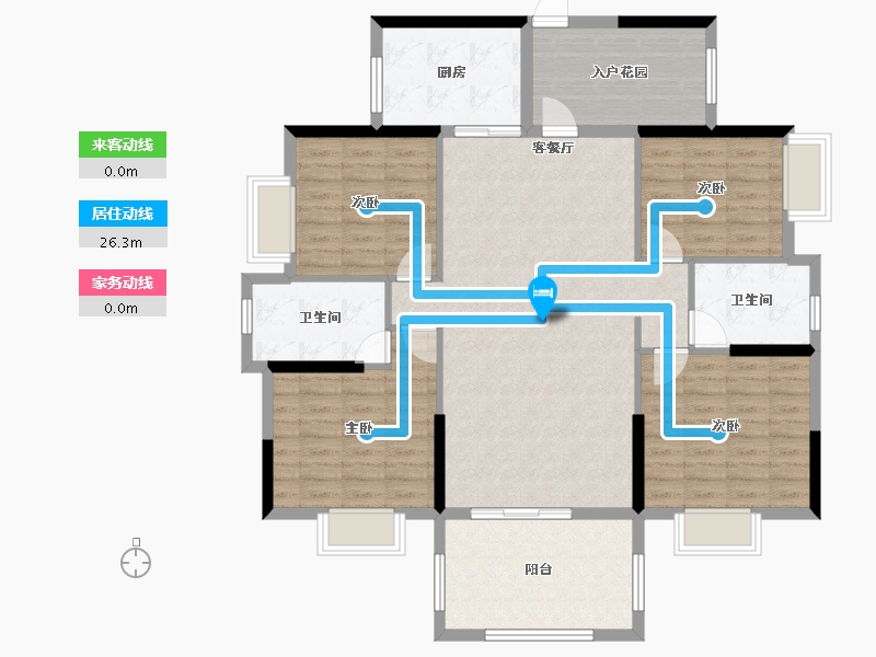 广东省-江门市-御凯名都-122.40-户型库-动静线