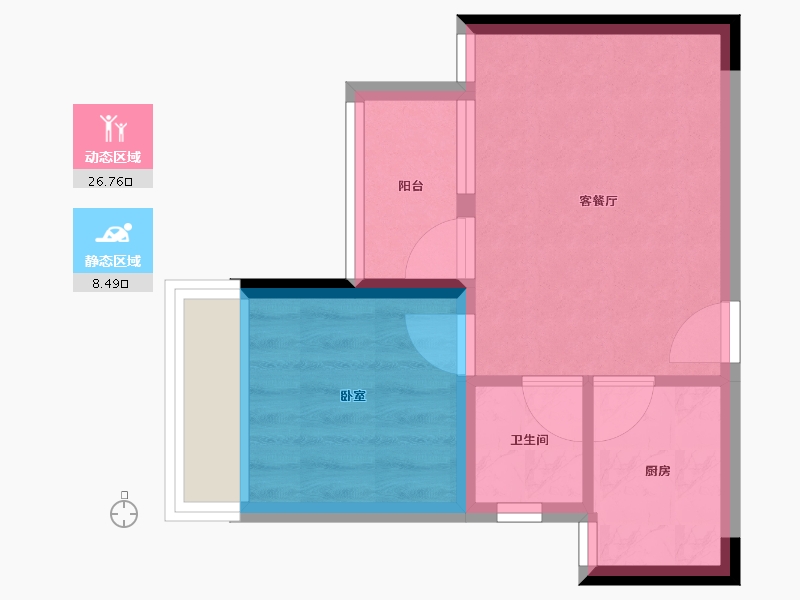 贵州省-毕节市-金富高铁嘉和城-30.76-户型库-动静分区