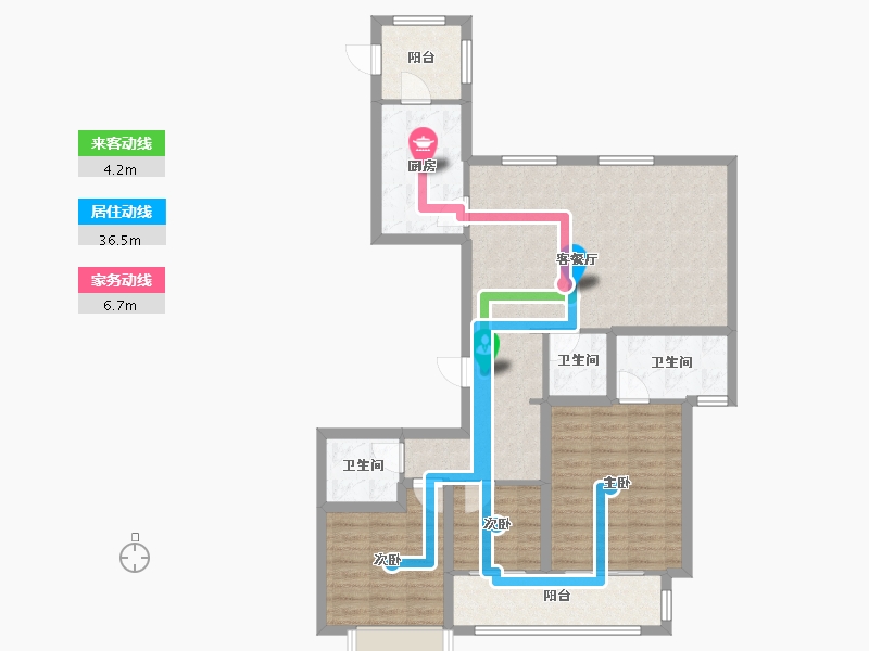 河北省-石家庄市-御灏府-120.00-户型库-动静线