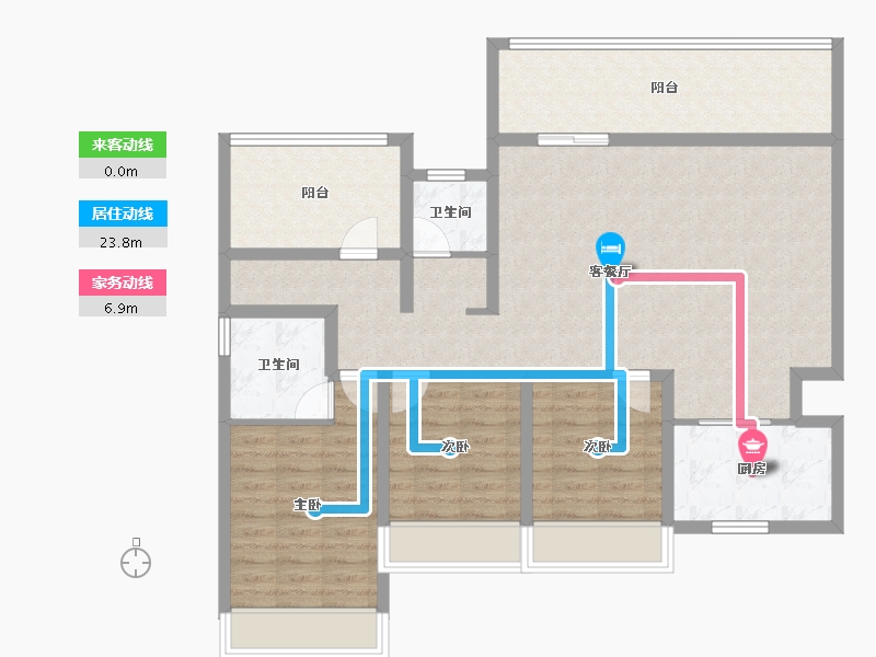 贵州省-毕节市-明郡公园里-107.70-户型库-动静线