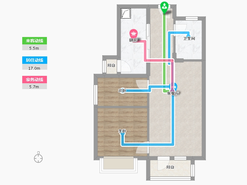 河北省-廊坊市-早安北京-57.99-户型库-动静线