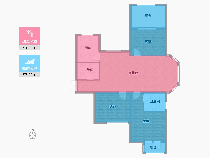 河北省-廊坊市-早安北京-98.17-户型库-动静分区