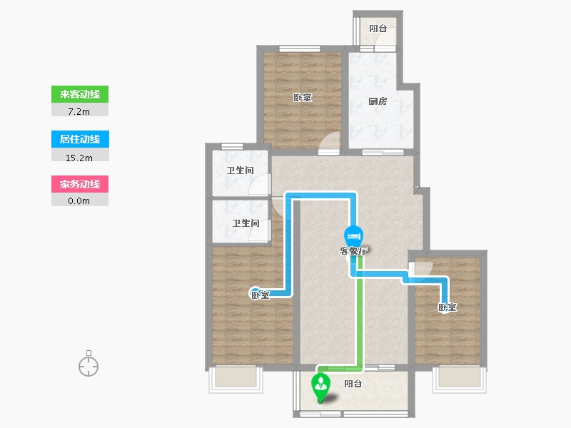 山东省-菏泽市-国璟府-100.00-户型库-动静线