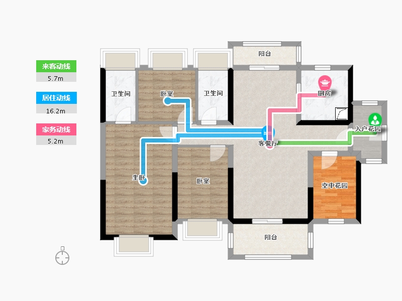 广东省-江门市-明泰城-102.21-户型库-动静线