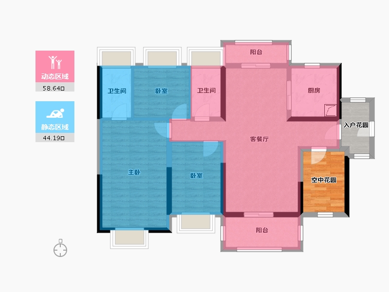 广东省-江门市-明泰城-102.21-户型库-动静分区