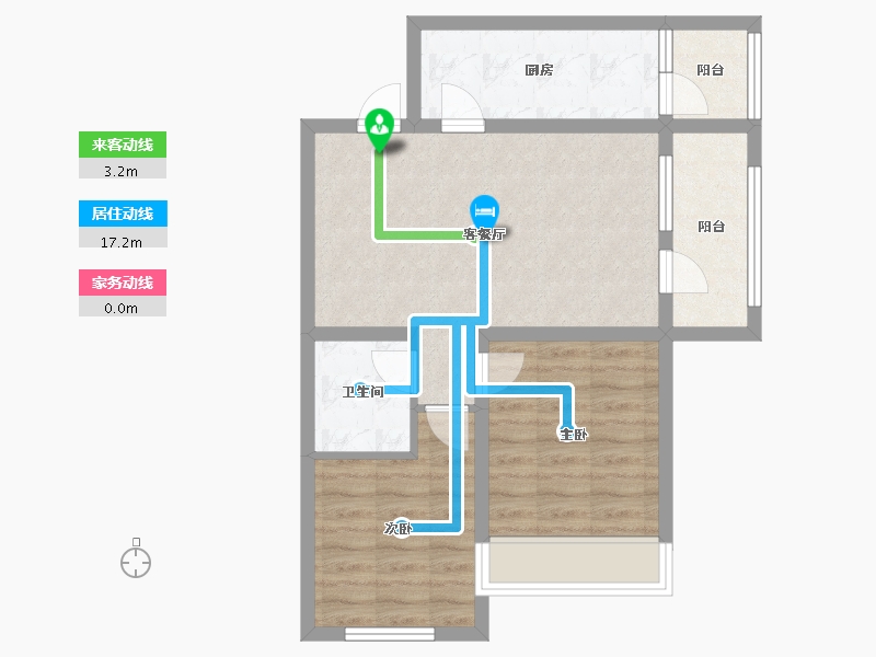 河北省-廊坊市-早安北京-63.61-户型库-动静线