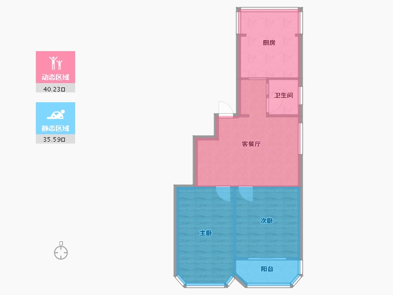 上海-上海市-怡华苑-69.00-户型库-动静分区