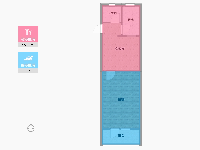 北京-北京市-首都师范大学-家属楼-33.60-户型库-动静分区