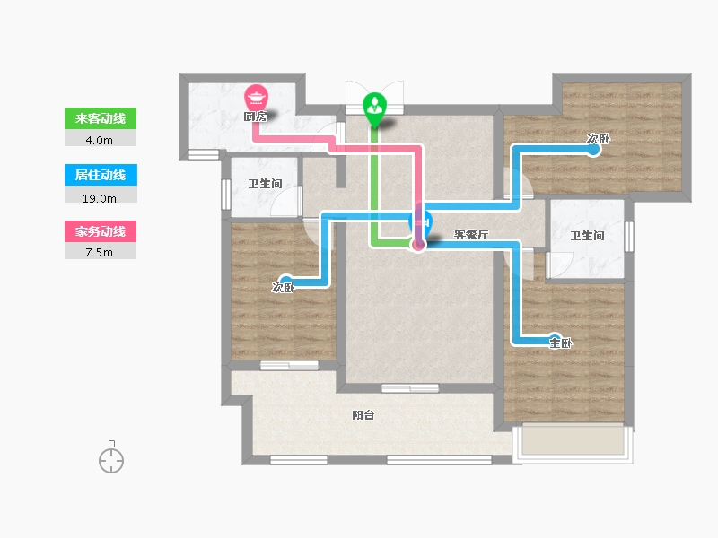 湖南省-岳阳市-荣湖城-10.00-户型库-动静线