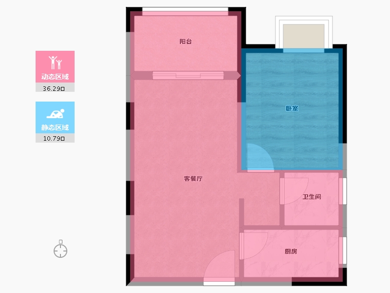 海南省-海口市-海南民生凤凰城-42.02-户型库-动静分区