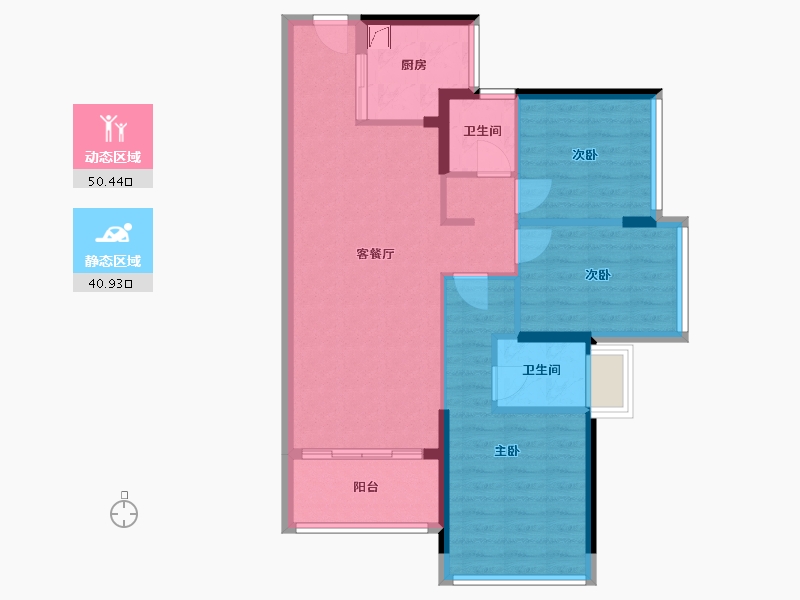 广东省-深圳市-京基智农山海御园-80.00-户型库-动静分区