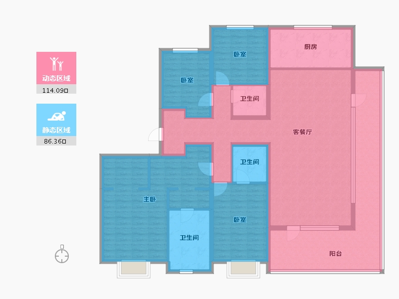 山东省-威海市-中海金线鼎-180.00-户型库-动静分区