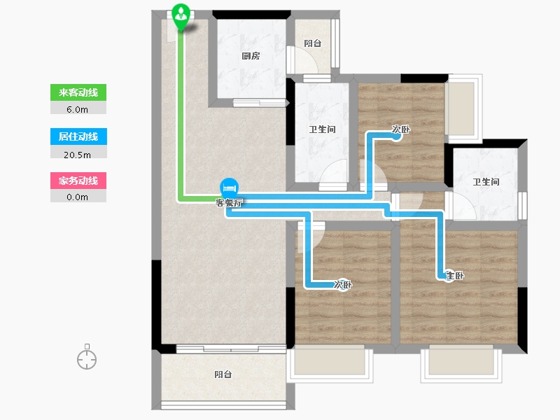 广东省-阳江市-文华峯境-80.08-户型库-动静线