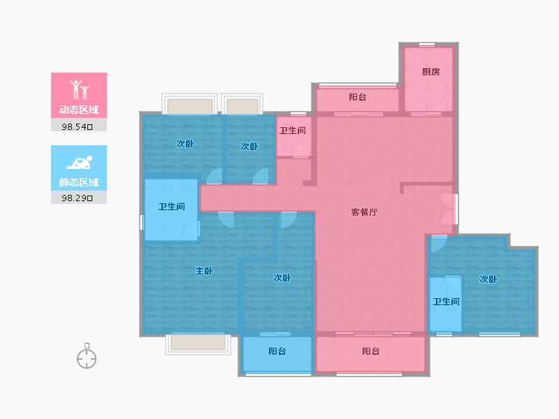 江西省-赣州市-大余碧桂园-179.20-户型库-动静分区