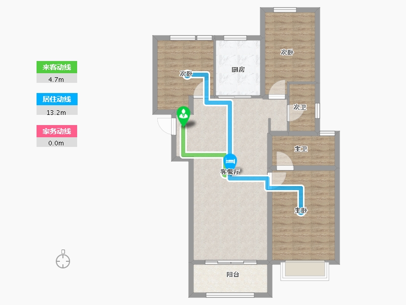 河北省-邢台市-盛邦幸福里-97.15-户型库-动静线