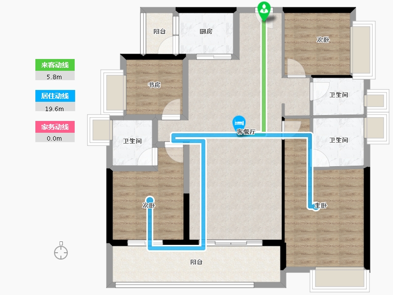 广东省-阳江市-文华峯境-109.61-户型库-动静线