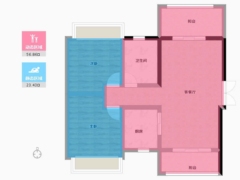 广东省-湛江市-旭阳热带森林-71.16-户型库-动静分区