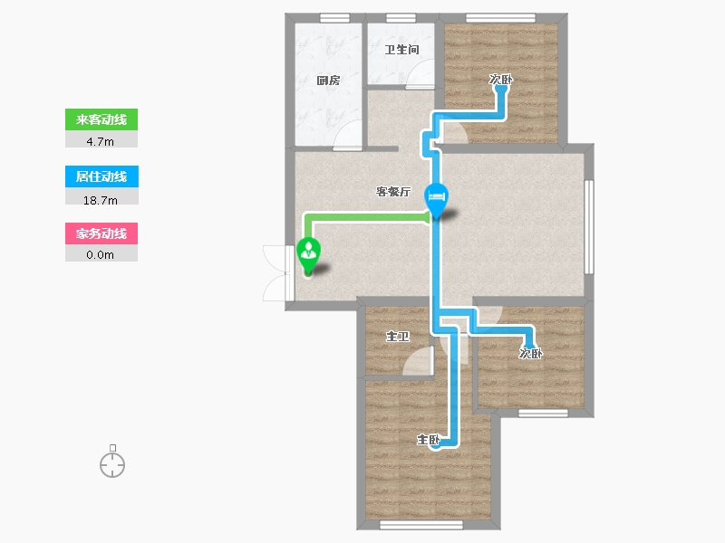 新疆维吾尔自治区-乌鲁木齐市-和瑞悦府-78.91-户型库-动静线