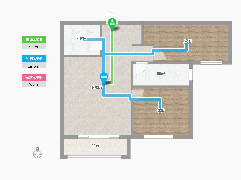 河北省-廊坊市-嘉都TIME-71.20-户型库-动静线