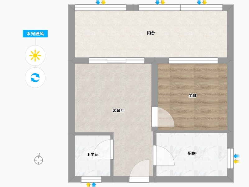 贵州省-遵义市-上天池-37.83-户型库-采光通风