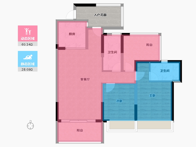 海南省-海口市-千江悦-85.00-户型库-动静分区